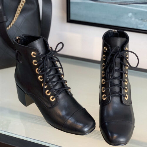 High Quality Luxury Chanel Boots 2020 In Black