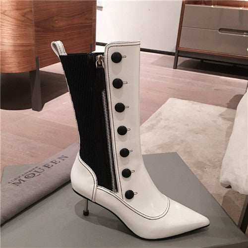 High Quality Luxury Jimmy Choo Ankle Boots Shoes – Style 72791 alternate view