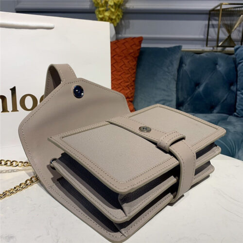High Quality Luxury Chloe Aby Leather Shoulder Bag – Style 30221 product detail