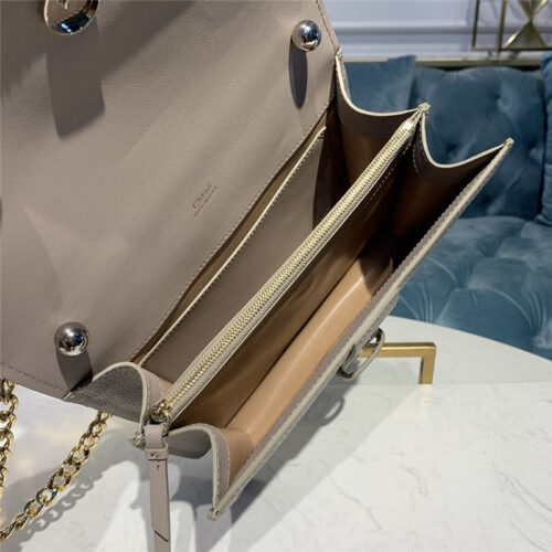 High Quality Luxury Chloe Aby Leather Shoulder Bag – Style 30221 product detail