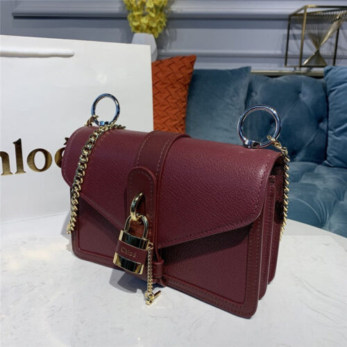 High Quality Luxury Chloe Aby Leather Shoulder Bag alternate view