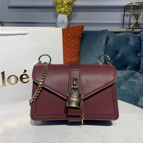 High Quality Luxury Chloe Aby Leather Shoulder Bag