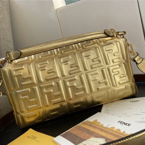 High Quality Luxury Fend Gold Baguette Bags product detail