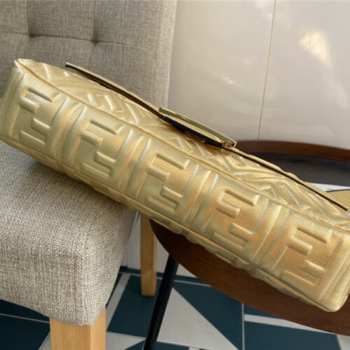 High Quality Luxury Fend Gold Baguette Bags product detail