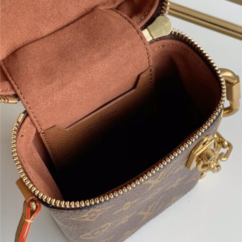 High Quality Luxury Virgil Abloh X Louis Vuitton Phone Box Monogram Brown product detail
