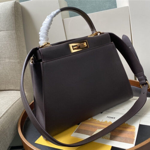 High Quality Luxury Fendi Peekaboo Bag Medium alternate view