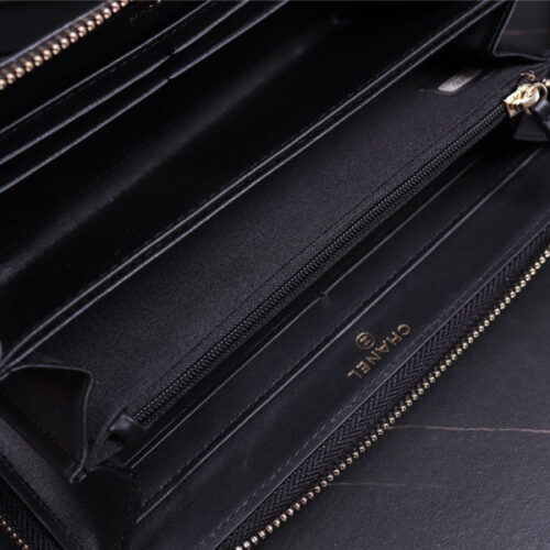 High Quality Luxury Chanel 19 Long Zip Wallet product detail