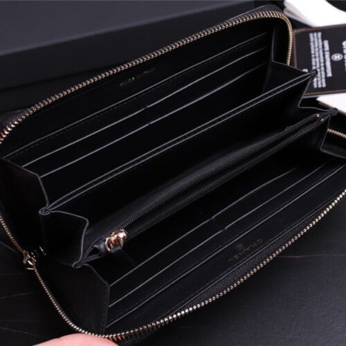High Quality Luxury Chanel 19 Long Zip Wallet product detail