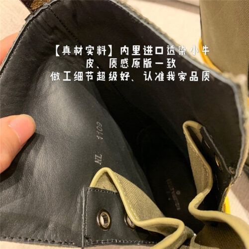 High Quality Luxury Louis Vuitton Monogram Casual Style Plain Leather Block Heels Logo product detail