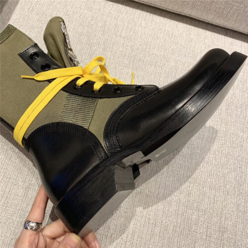 High Quality Luxury Louis Vuitton Monogram Casual Style Plain Leather Block Heels Logo product detail