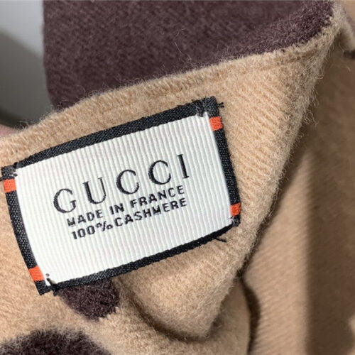 High Quality Luxury Gucci Wool GG Jacquard Scarf product detail
