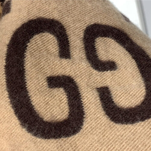 High Quality Luxury Gucci Wool GG Jacquard Scarf product detail