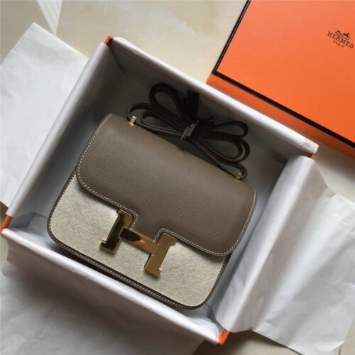 High Quality Luxury Hermes Constance 23 Bag Gray product detail