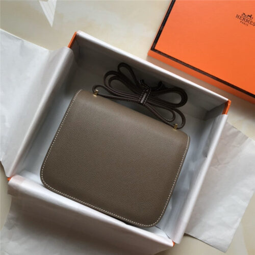 High Quality Luxury Hermes Constance 23 Bag Gray product detail