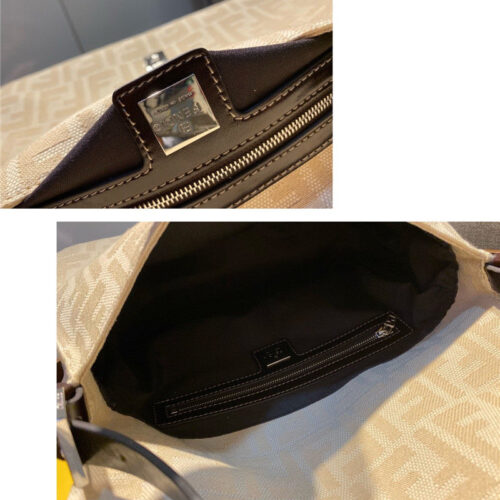 High Quality Luxury Fend Vintage Cream Butter Baguette product detail
