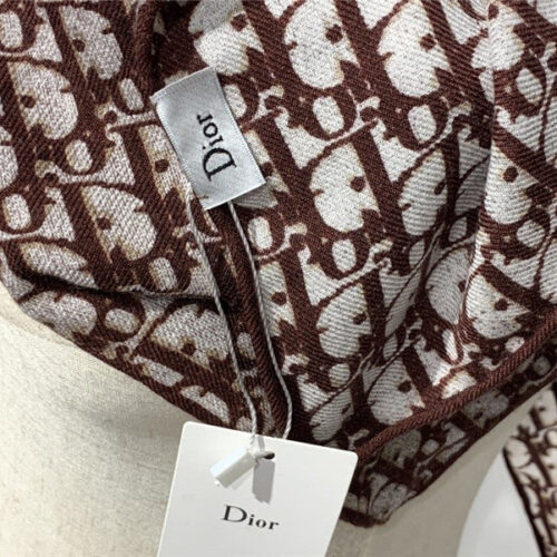 High Quality Luxury Dior Cashmere Shawl Red Wine product detail