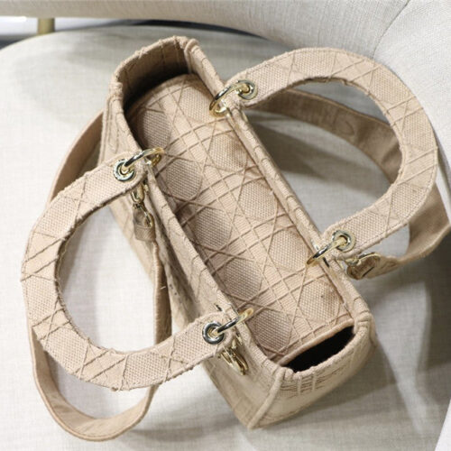 High Quality Luxury Lady Dior Embroidery Bag product detail