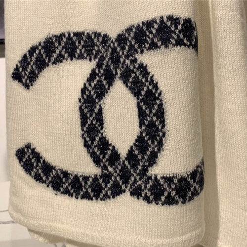 High Quality Luxury Chanel Cashmere Shawl alternate view