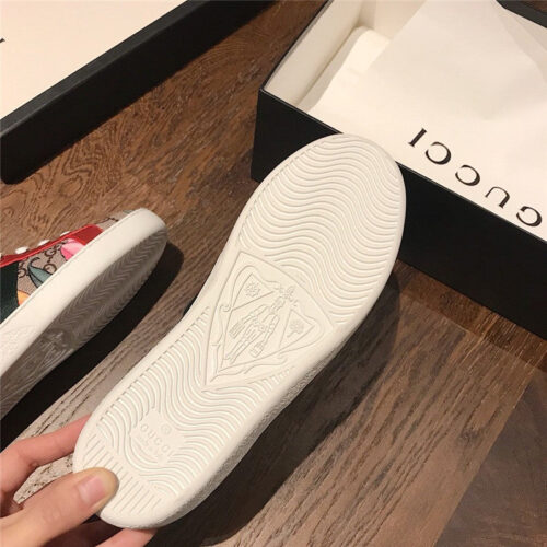 High Quality Luxury Guuci Printed Leather Sneakers product detail
