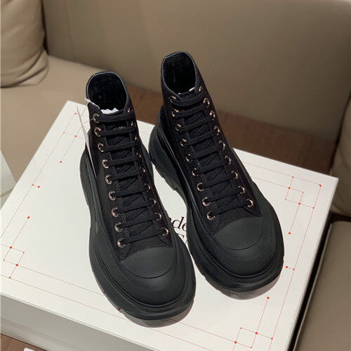 High Quality Luxury Alexander McQueen High Top Sneakers – Style 04451 alternate view