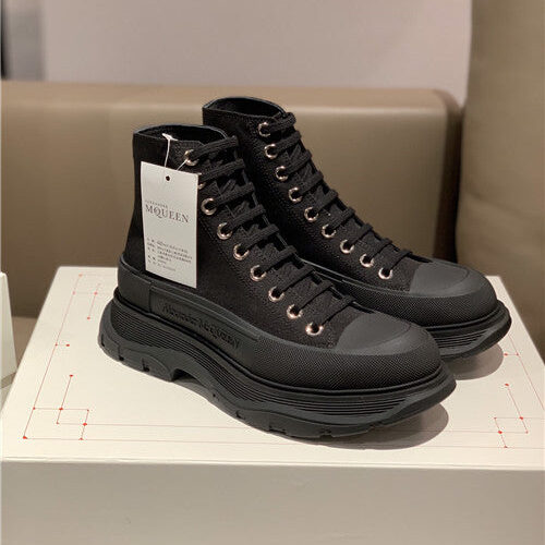 High Quality Luxury Alexander McQueen High Top Sneakers – Style 04451