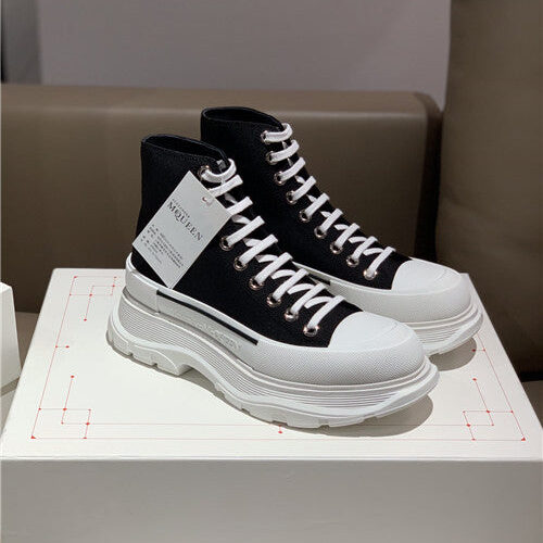 High Quality Luxury Alexander McQueen High Top Sneakers