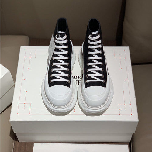 High Quality Luxury Alexander McQueen High Top Sneakers alternate view