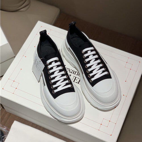 High Quality Luxury Alexander McQueen Low-Top Platform Sneakers – Style 23651