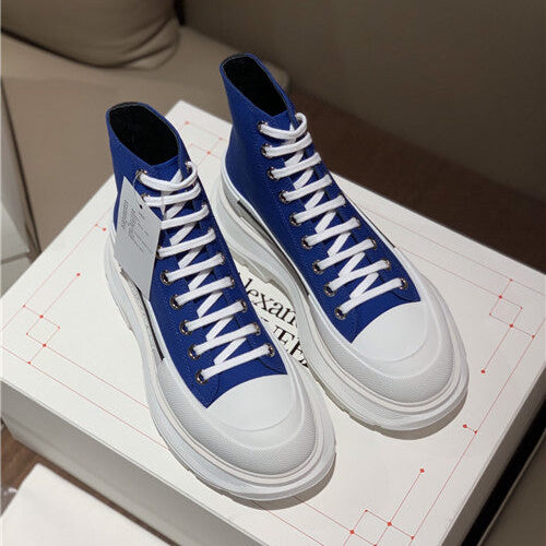 High Quality Luxury Alexander McQueen High Top Sneakers – Style 69987 alternate view