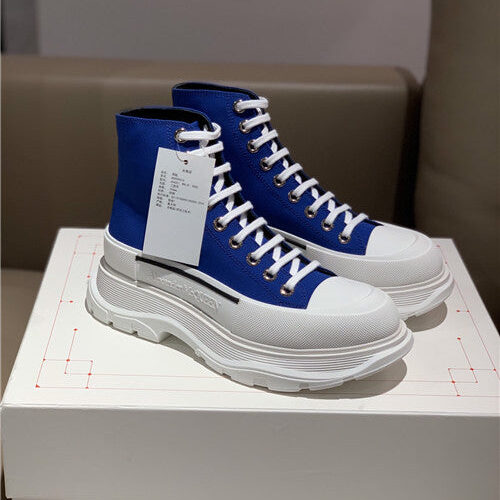 High Quality Luxury Alexander McQueen High Top Sneakers – Style 69987