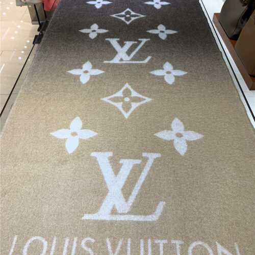 High Quality Luxury LV Cashmere Shawl Camel product detail