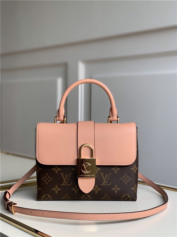 High Quality Luxury LV Locky BB Pink Bags