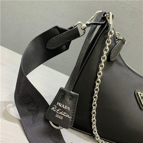 High Quality Luxury Prada Nylon Hobo Bag – Style 26956 product detail