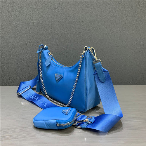 High Quality Luxury Prada Nylon Hobo Bag product detail