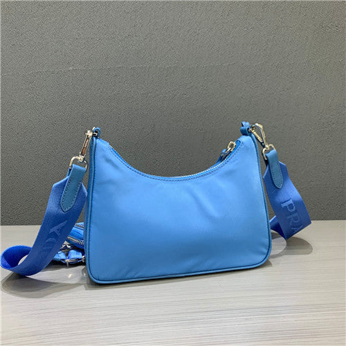 High Quality Luxury Prada Nylon Hobo Bag alternate view