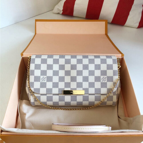 High Quality Luxury Louis Vuitton Favorite MM Monogram Canvas Bag