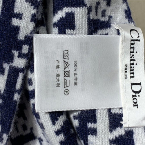 High Quality Luxury Dior Cashmere Shawl product detail