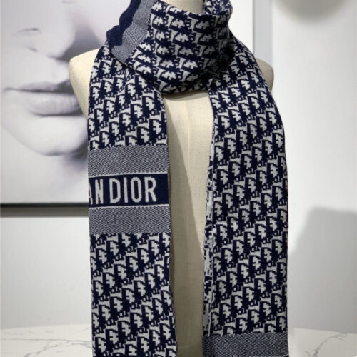 High Quality Luxury Dior Cashmere Shawl