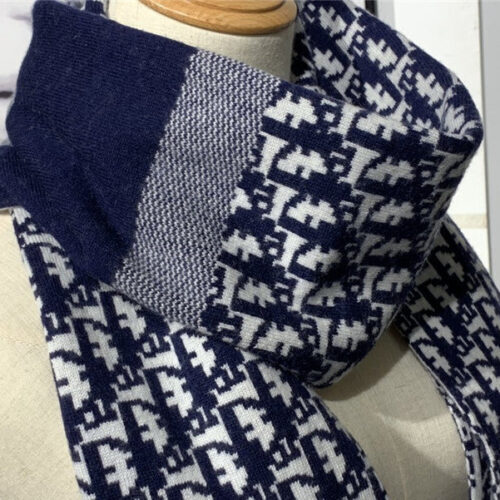 High Quality Luxury Dior Cashmere Shawl alternate view