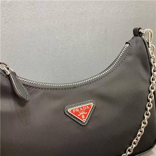 High Quality Luxury Prada Nylon Hobo Bag – Style 26958 product detail