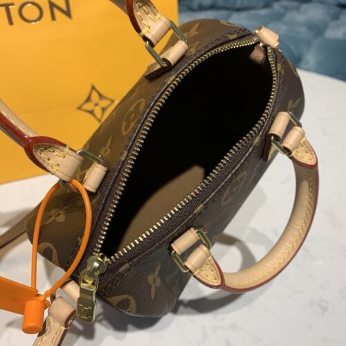 High Quality Luxury Louis Vuitton Mini Speedy Handbag product detail