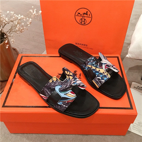 High Quality Luxury Hermes Flat Slippers – Style 83459