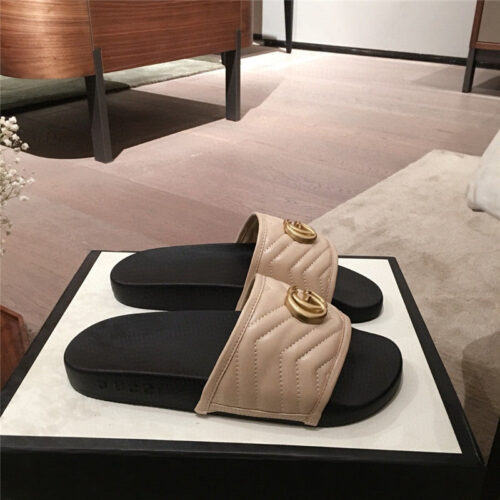 High Quality Luxury Gucci Slippers – Style 19123 product detail