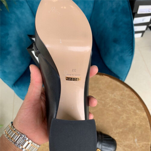 High Quality Luxury Gucci High Heels Shoes Gucci Marmont Shoes product detail