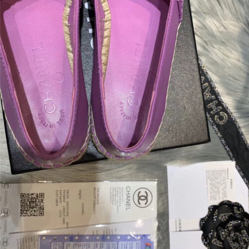 High Quality Luxury Chanel Espadrilles – Style 65990 product detail