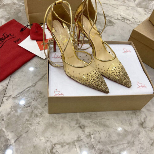 High Quality Luxury Christian Louboutin High Heel Shoes For Women Designer-Discreet