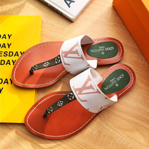 High Quality Luxury LV Louis Vuitton Slippers Sandals