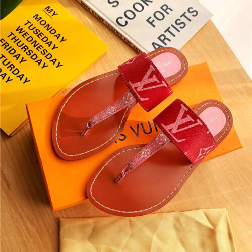 High Quality Luxury LV Louis Vuitton Slippers Sandals – Style 15075 alternate view