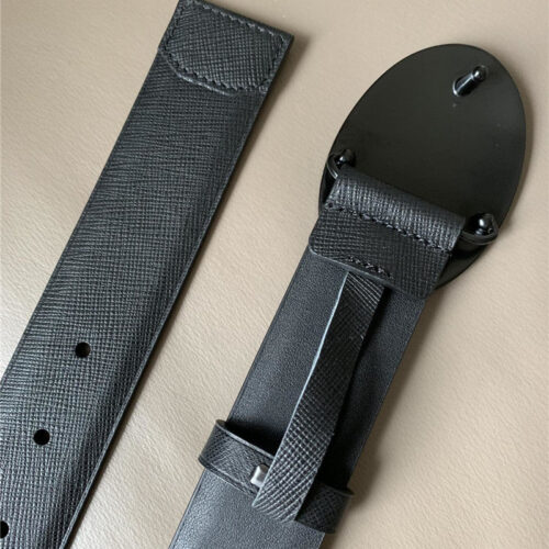 High Quality Luxury Prada Saffiano 34Mm Leather Belt product detail