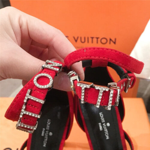 High Quality Luxury LV Louis Vuitton Heels Sandals For Women product detail